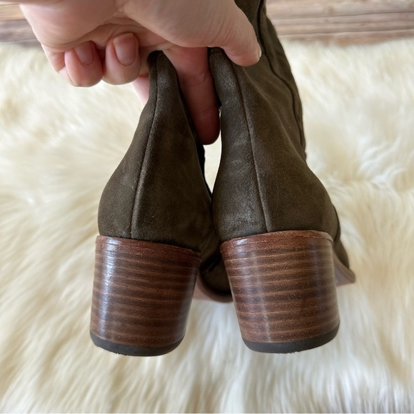 Alberto Fermani Suede Leather Boots Sz 38/7.5 Made In Italy - Picture 7 of 10